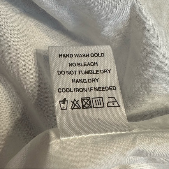 Superdown Livia Blue White Striped Ruffle Mini Dress Strappy Back size M NWT - Picture 10 of 12